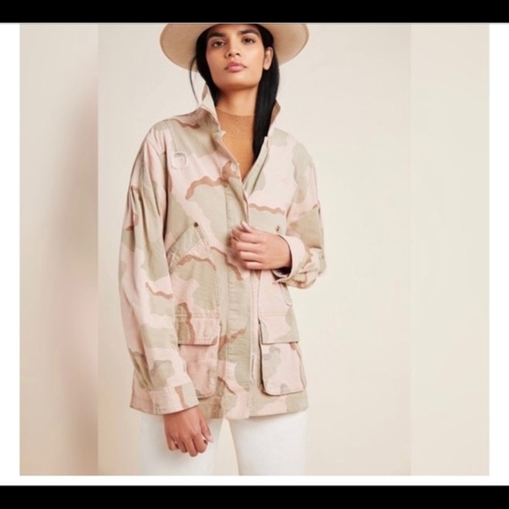 Anthropologie Lidia Utility Jacket